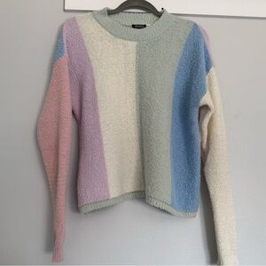Wild Fable Pastel Striped Sweater